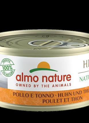 Almo nature hfc cat natural 70 г (курка і тунець)