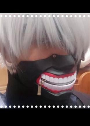 Маска канеки кена - tokyo ghoul токийский гуль aurora5 фото