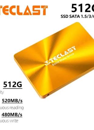 Ssd диск teclast a800 512gb 2.5 накопитель ноутбук пк ссд майнинг ферма