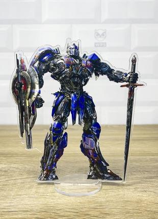 Акриловая коллекционная фигурка marvel the transformers трансформеры оптимус прайм 17 cм2 фото
