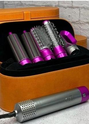 Фен - стайлер 5в1 hair brush styler + коробка/кейс для зберігання