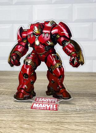 Акриловая коллекционная фигурка marvel железный человек iron man 2 17 cм