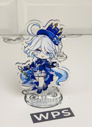Акрилова колекційна фігурка геншин імпакт - genshin impact chibi фурина 10 см