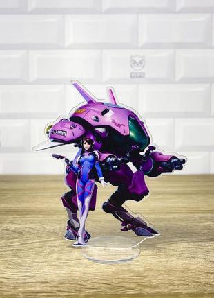 Акриловая коллекционная фигурка overwatch d.va 17 cм