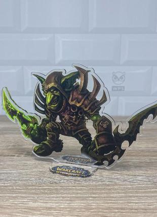 Акриловая коллекционная фигурка world of warcraft  гоблин 12 cм
