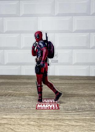 Акриловая коллекционная фигурка marvel дэдпул deadpool 2 17 cм