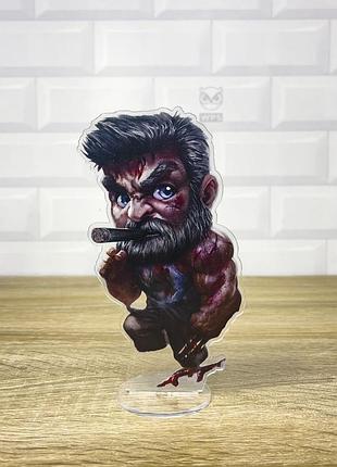 Акриловая коллекционная фигурка росомаха 17 cм