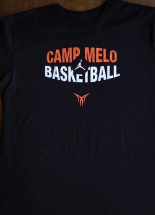 Баскетбольная тишка jordan camp melo basketball tee