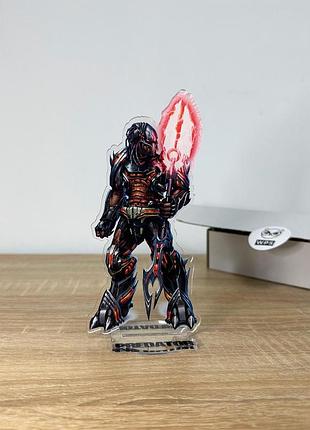 Акрилова колекційна фігурка хижак predator 17 см