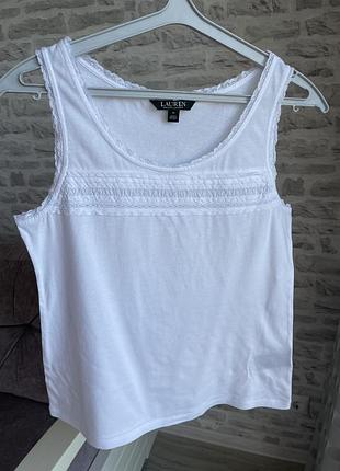 Біла майка lauren ralph lauren розмір м