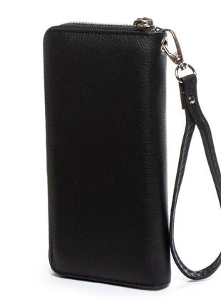 Великий чоловічий шкіряний кошелек-клатч dr. bond.