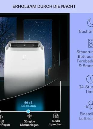 Напольний мобильный фреоновый кондиционер iceblock prosmart 12 000 бте охладитель,...