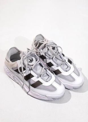 Кроссовки adidas niteball grey/white