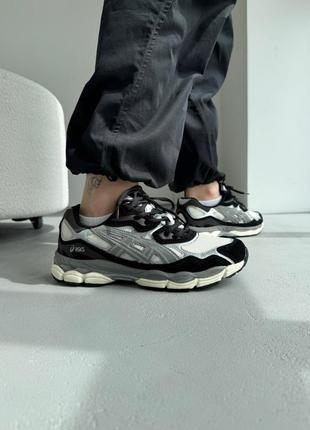 Asics gel-nyc beige/black/brown