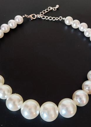Колье чокер жемчуг 3