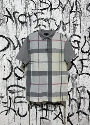 Burberry polo gray discount