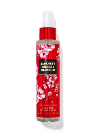 Шиммерный мист для тела bath and body works japanese cherry blossom