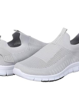 Чоловічі сірі текстильні сліпони classica 90027