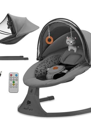 Кресло-качалка kinderkraft lumi 2 dark grey (kblumi02dgr0000)