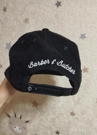 Кепка бейсболка distorted people barber & butcher6 фото
