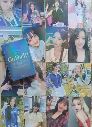 Ломо карты lomo cards джи айдиль (g)i-dle go for it 55 карток (laser)2 фото