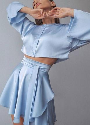 Костюм спідниця топ