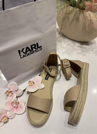 Karl lagerfeld босоніжки нові оригінал 40 розмір