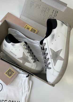 Кеды кожа golden goose