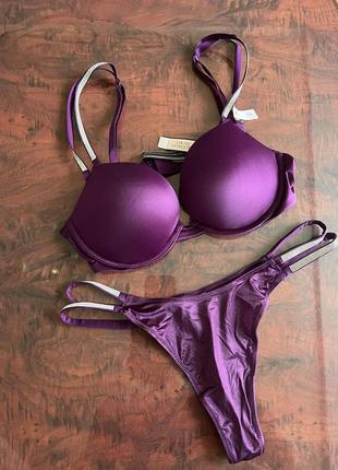 Набор белья бюстик трусики victoria’s secret