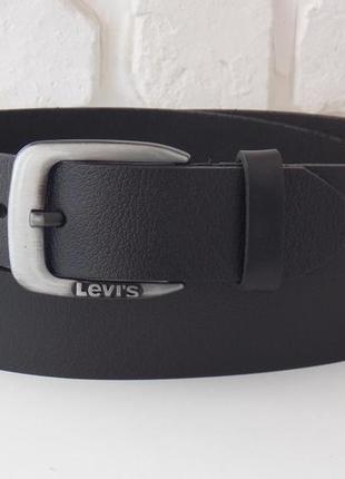Ремінь чоловічий шкіряний levis