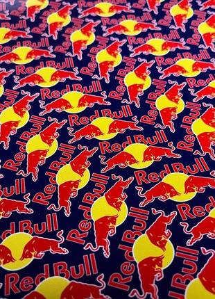 Red bull самоклейка в рулонах для мото пластику 100х100 см oracal