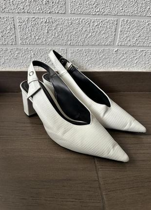 Туфлі слінгбеки zara, розмір 39