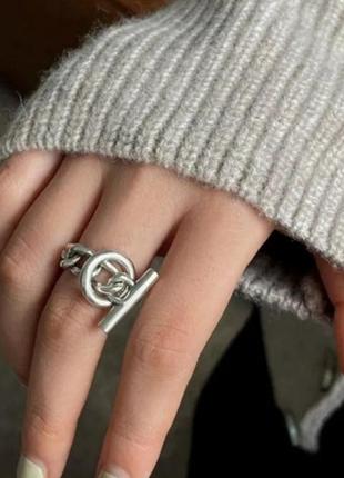 Кольцо кольцо серебро оригинально стильно silver