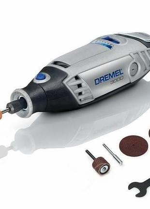 Багатофункціональний інструмент (гравер) dremel 3000 - 5: 130 вт, 5 насадок, 33000 об/хв. (f0133000jx)