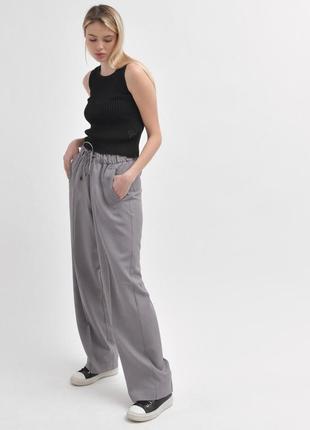 Стильні сірі брюки4 фото