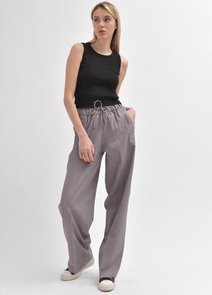 Стильні сірі брюки3 фото