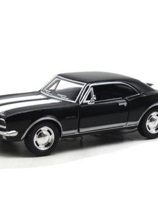 Машинка металлическая "chevrolet classic camaro z/28 1967", черный