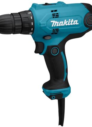 Потужний електричний дриль-шуруповерт (електрошуруповерт) makita df0300 : 320 вт, 1-10мм сверло, 42 нм, шуруповерт для дому