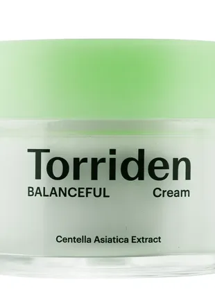 Оригінал torriden balanceful cica cream крем для чутливої та жирної шкіри обличчя 80ml