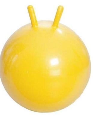 Мяч для фитнеса, желтый1 фото
