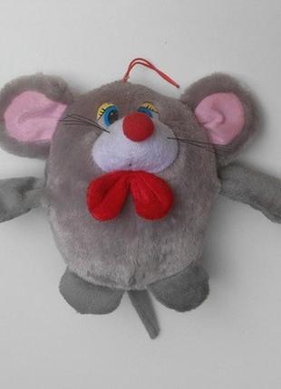 Мягкая игрушка мышка 24см толстяк мыша, см. описание2 фото