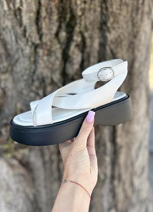 Босоніжки літо перепліт / босоножки 🍓 сандалі платформа