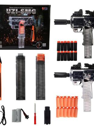 Кулемет toycloud "uzi-smg" дуло знімне, приціл, снаряди 333-25