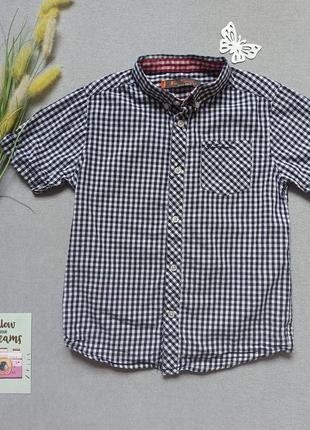 Дитяча літня сорочка 6-7 років ben sherman з коротким рукавом для хлопчика