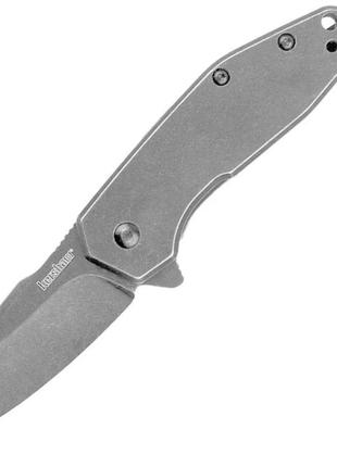 Складной нож kershaw gravel stw серебристый 2065sw