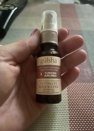 100% розовая вода/ тоник. гейша