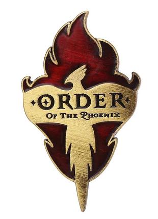 Значок орден феніксу гаррі потер harry potter order of the phoenix wizarding world hogwarts