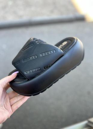 Дуті шльопанці літо 🌿 платформа сланці сабо шльопки мюли