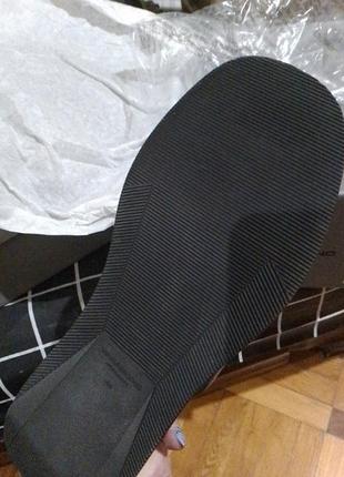 Кожаные шлёпанцы на платформе vagabond courtney