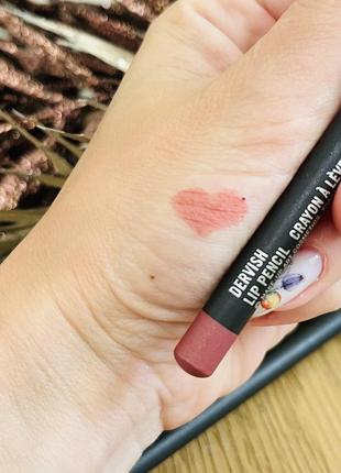 Оригинальный карандаш для губ mac lip liner dervish оригинал карандаш для губ
